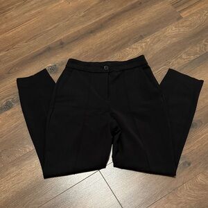 Express Black Dress Pants Women Size 0 High Rise Slim Work Trousers Career